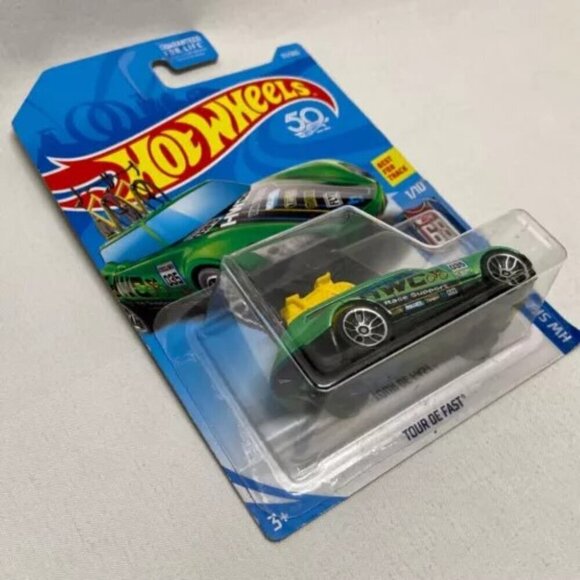 Hot Wheels Tour De Fast 77/365 Green HW Sports 1/10 Best For Track 1:64 NIP 2017 - Picture 11 of 15